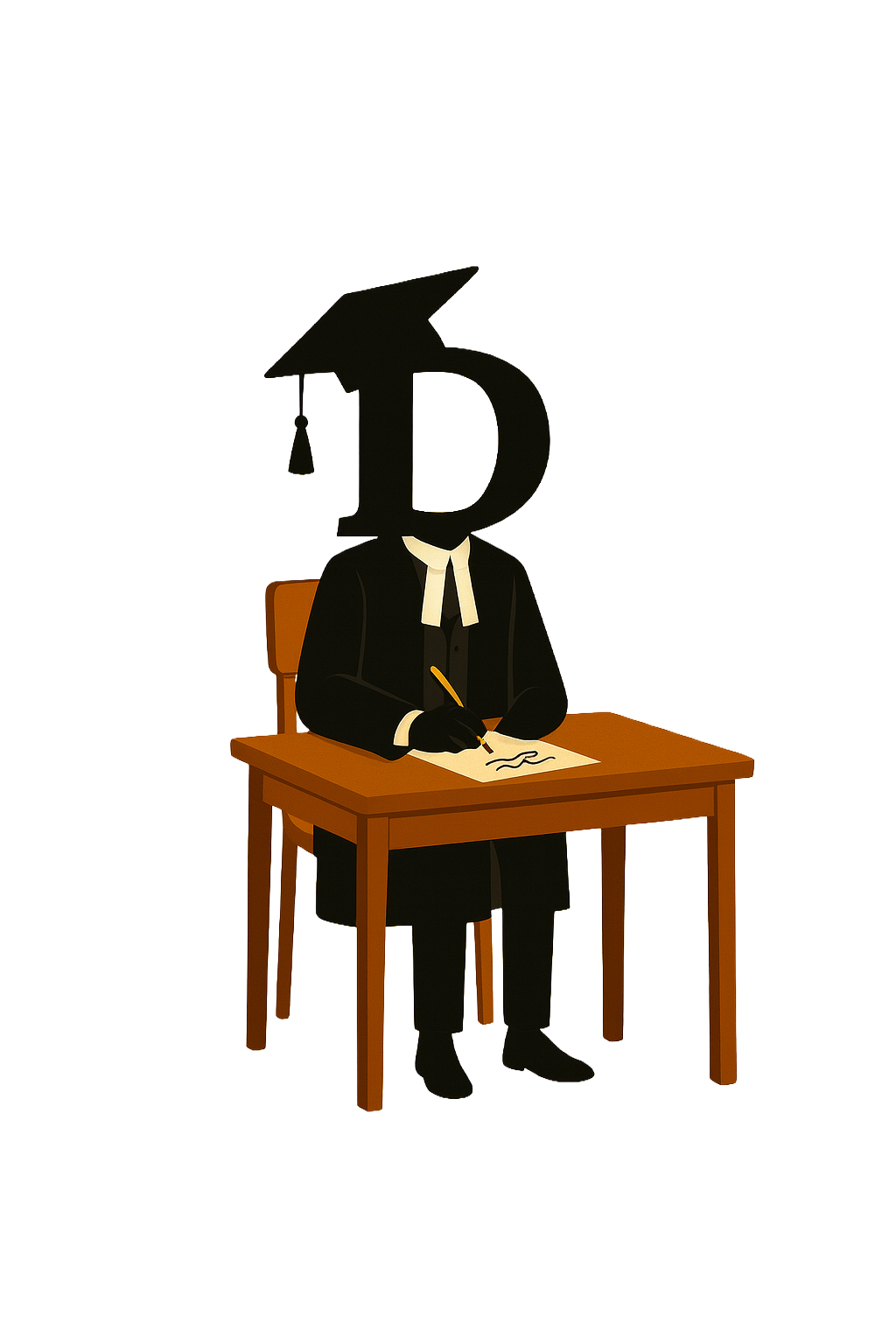 Alex exam mode - focused and serious